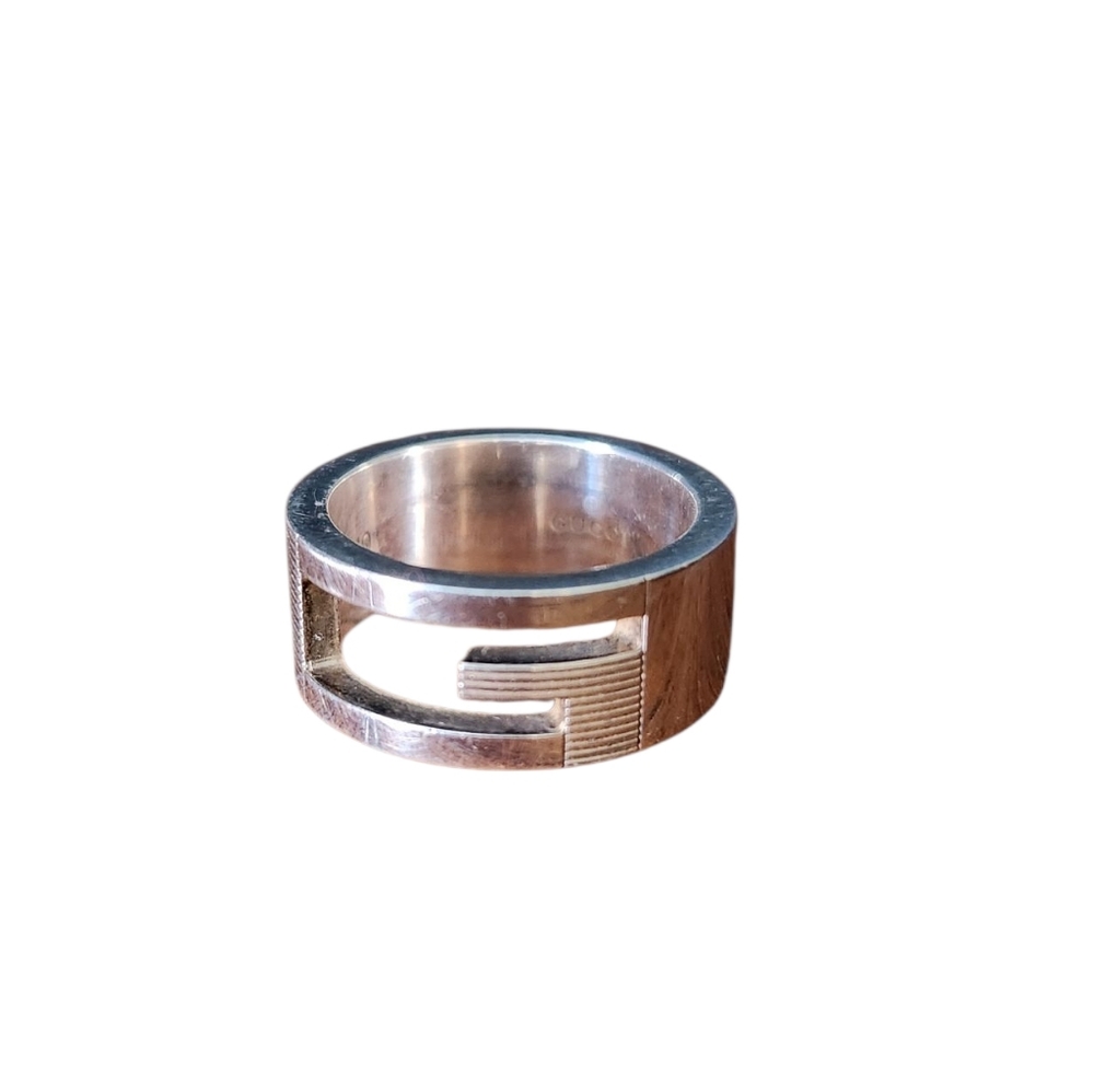 GUCCI 925 Silver Ring SIZE 5
